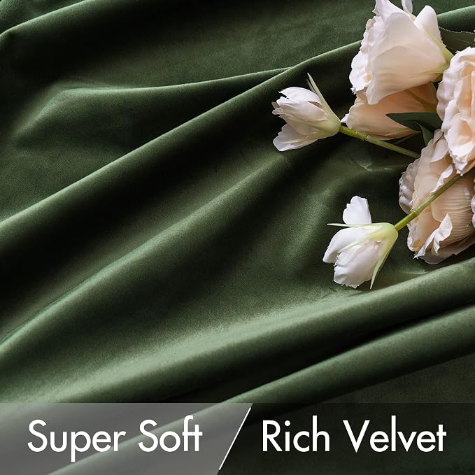MIULEE Velvet Curtains 102 inches - Image 4