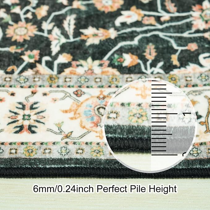 2x3 Washable Hallway Runner Rug - Image 5