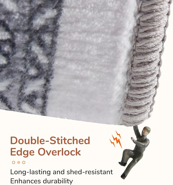 OPPODREAM Soft Throw Rugs 2x3, Small Washable Entryway Rugs 2 x 3 - Image 4