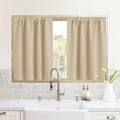 RYB HOME RV Curtains for Camper Windows, Mini Small Thermal Insulated Sunlight by RYBHOME
