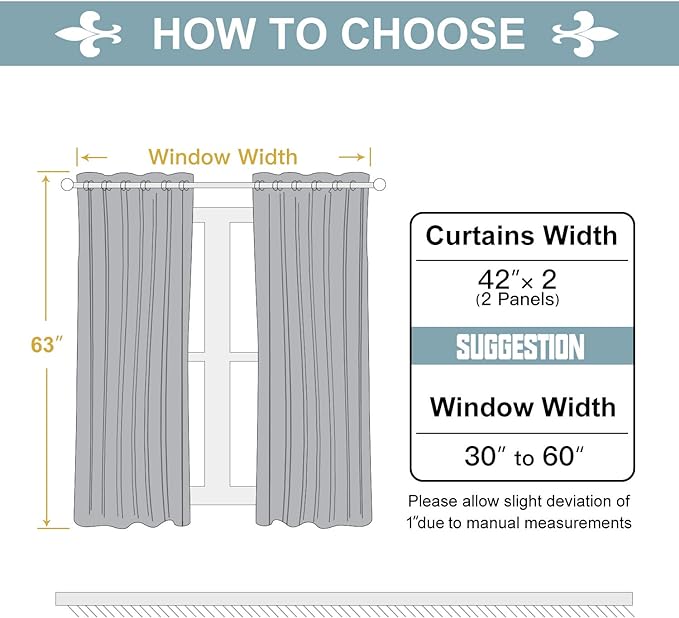 ChrisDowa 100% Blackout Curtains - Image 7