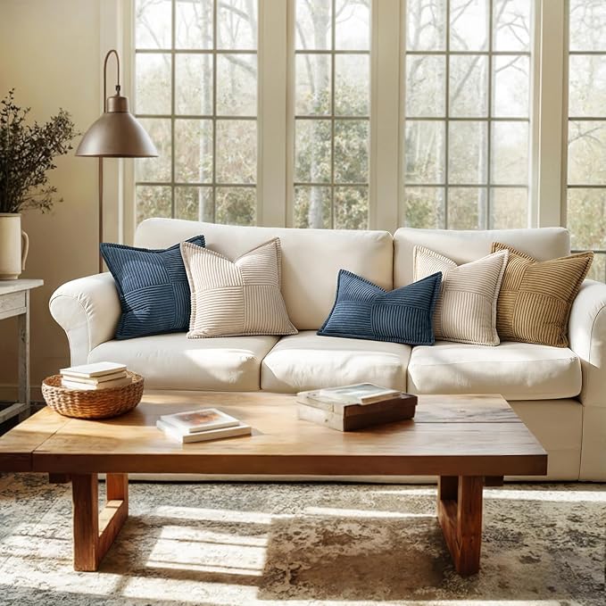 MIULEE Decorative Lumbar Throw Pillow Covers - Image 3