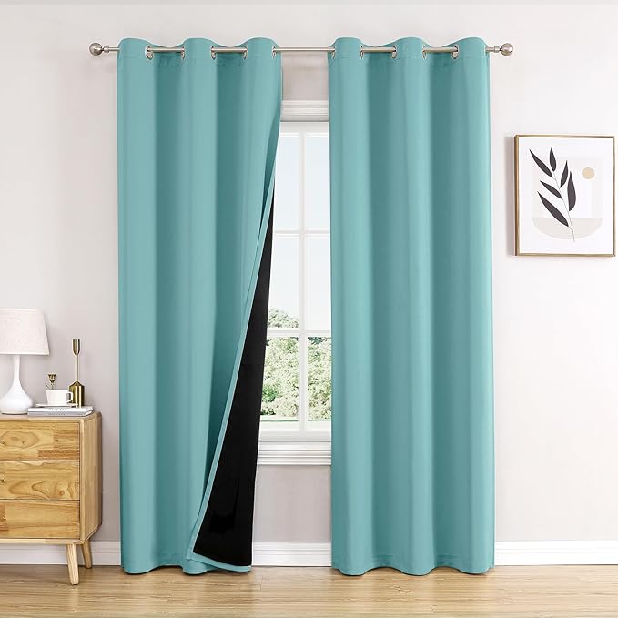 ChrisDowa 100% Blackout Curtains 78 inch Long by ChrisDowa