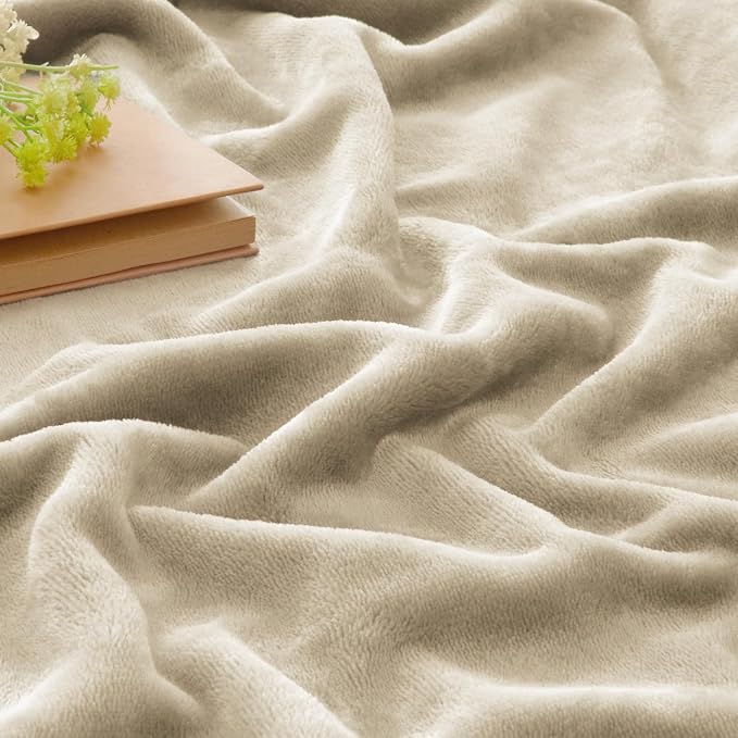 BEDELITE Fleece Blankets Queen Size Linen Throw Blankets - Image 4