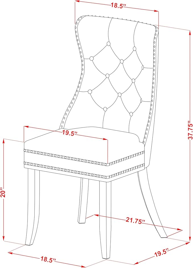 East West Furniture LGDA7-LWH-29 7 Piece Dining Room Set Includes a Rectangle Wooden Table with Butterfly Leaf and 6 Polyester Fabric Padded Chairs, 42x84 Inch, linen white