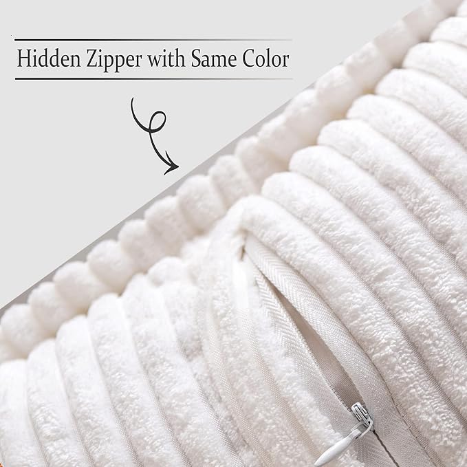 MIULEE Decorative Lumbar Throw Pillow Covers - Image 3
