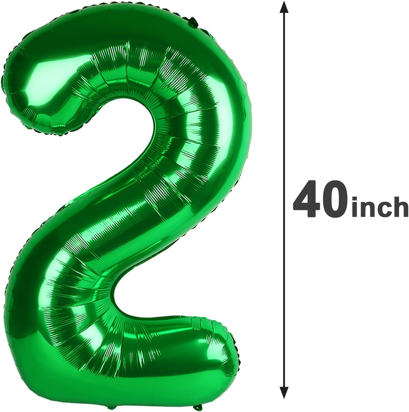 Green Foil Number 28 Balloon 40 Inch, Helium Mylar Eight Number 28 Birthday Balloons, 28th Green Women Men Wedding Anniversary, Graduations Party Supplies