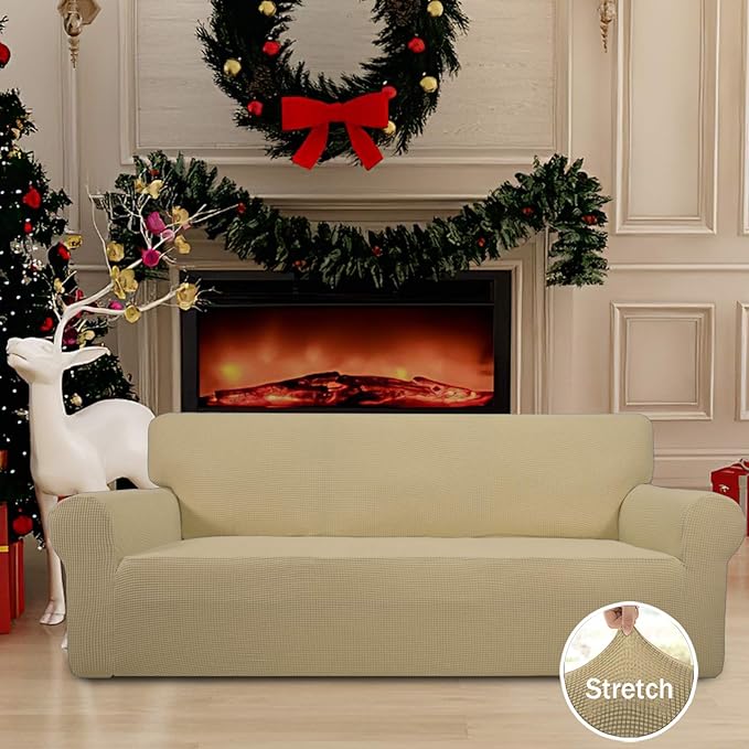 Easy-Going Stretch Oversized Sofa Slipcover 1-Piece Sofa Cover Furniture - Image 2