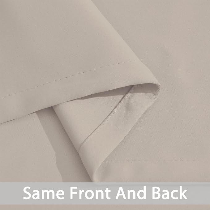 Yakamok Room Darkening Grommet Window Drapes Thermal Insulated Light Blocking - Image 5