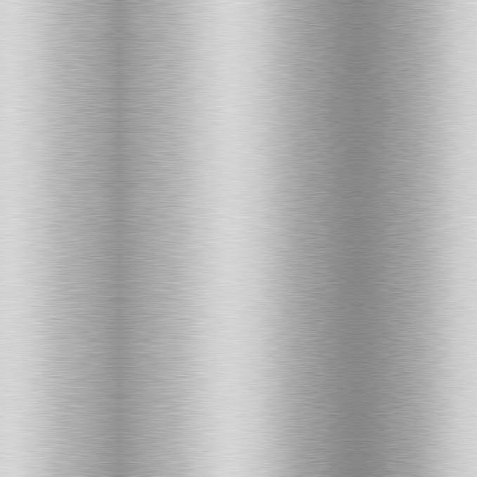 Armen Living Magnolia Swivel Bar Stool in Brushed Stainless Steel with Black Faux Leather