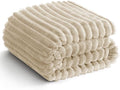 HIMEET Linen Ribbed Queen Size Blanket by Unknown