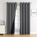 ChrisDowa 100% Blackout Curtains 120 inch Long by ChrisDowa