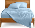 Bare Home Full Sheet Set - Luxury 1800 Ultra-Soft Microfiber Bed Sheets - Double Brushed - Deep Pockets - Easy Fit - 4 Piece Set - Bedding Sheets & Pillowcases (Full, Light Blue)