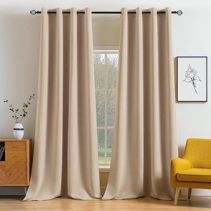 MIULEE Blackout Curtains 95 Inches Long by MIULEE