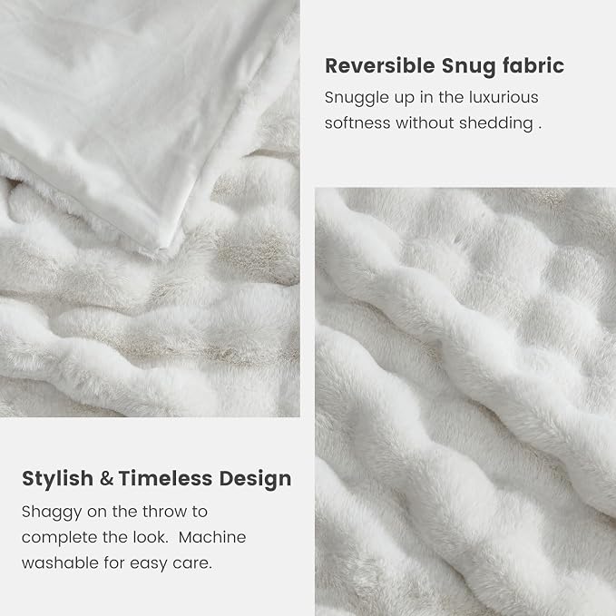Cozy Bliss Faux Fur Throw Blanket - Image 6