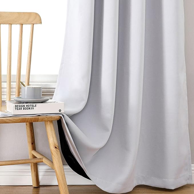 ChrisDowa 100% Blackout Curtains 102 inch Long - Image 7