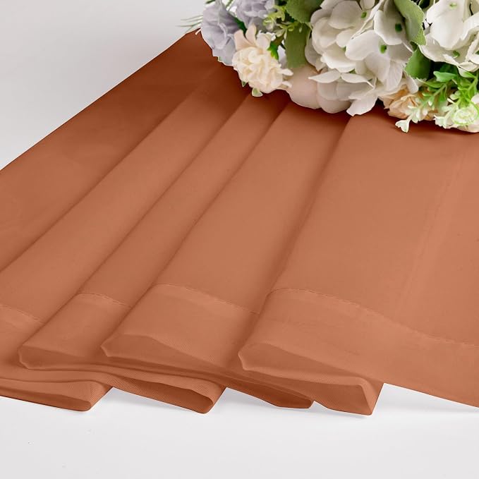 Chyhomenyc Orange Sheer Valances - Image 8