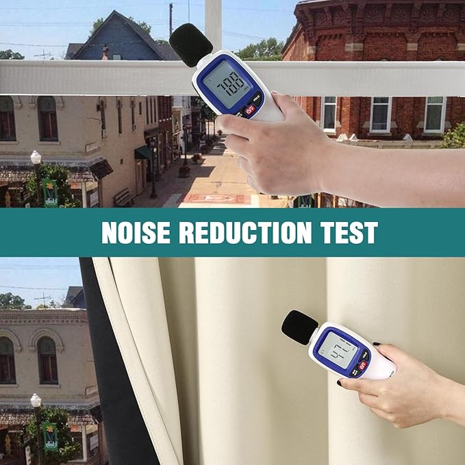 ChrisDowa 100% Blackout Curtains 84 inch Long - Image 4