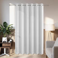Joydeco Blackout Patio Sliding Door Curtains 108 Inches Long, Grommet Privacy by JOYDECO