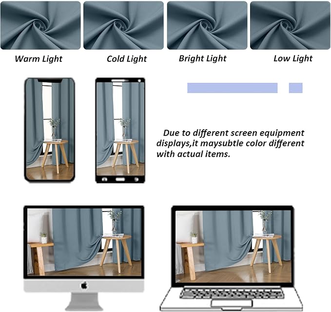 Simplebrand Blackout Extra 10ft Curtains - Image 9