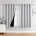 ChrisDowa 100% Blackout Curtains 63 inch Long by ChrisDowa