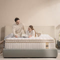 King Mattress,14 Inch King Size Hybrid Mattress in a Box,Medium Firm King Size Mattress Memory Foam,with Individual Pocket Spring for Motion Isolation & Silent Sleep & Pressure Relief, CertiPUR-US