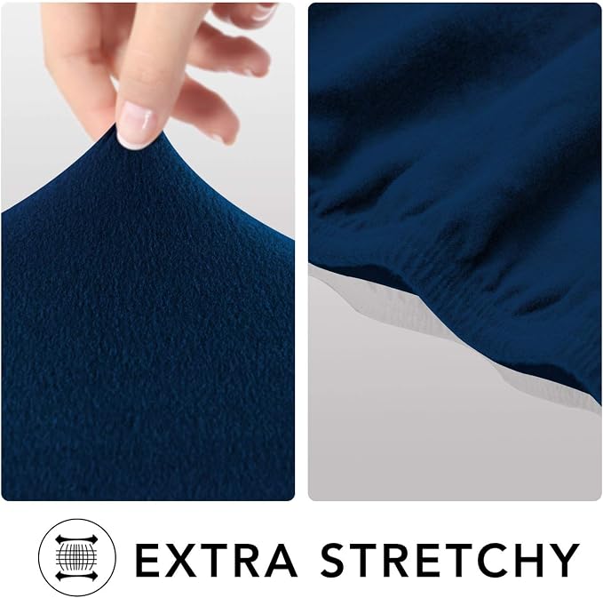 PureFit Super Stretch Sofa Slipcover – Spandex Non Slip Soft Couch Sofa Cover - Image 4