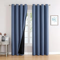 ChrisDowa 100% Blackout Curtains 102 inch Long by ChrisDowa