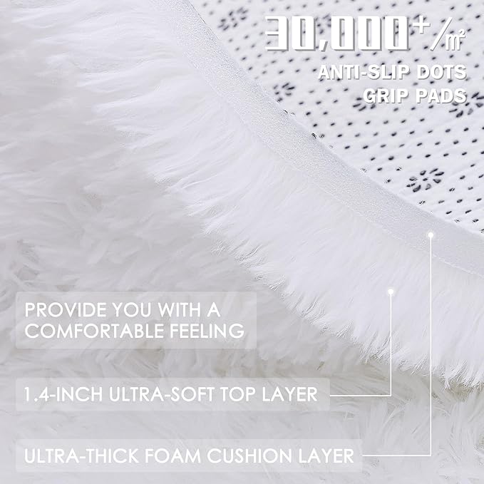 OLANLY 9x12 Machine Washable Large Area Rugs - Image 6