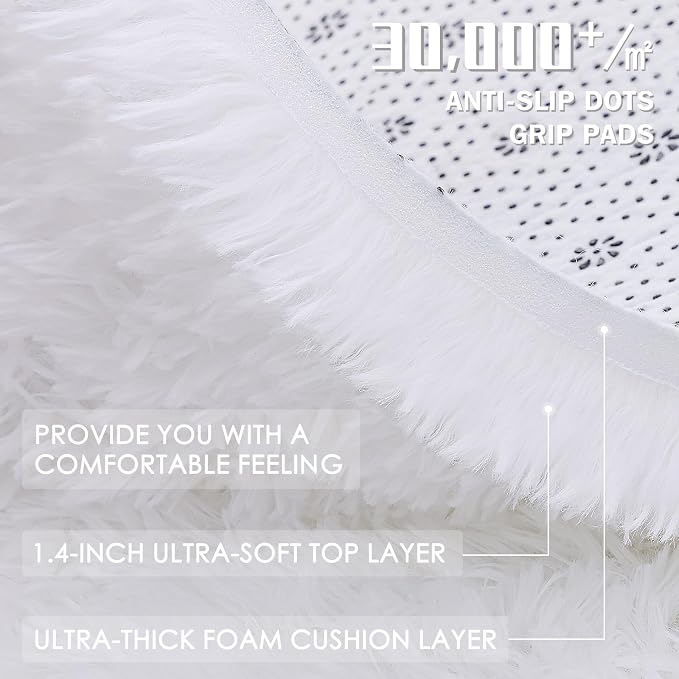 OLANLY 6x9 Machine Washable Large Area Rugs - Image 6