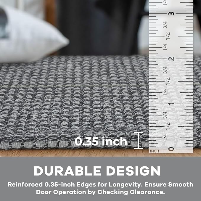 KOZYFLY Runners for Hallways 2x10 ft Washable Kitchen Runner Non Slip Rubber - Image 4