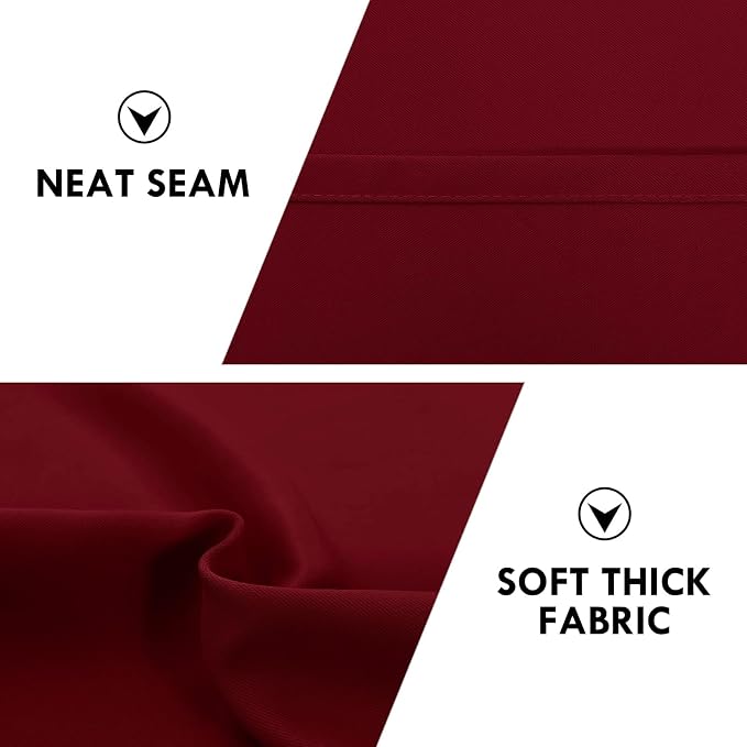 DWCN Blackout Curtains for Living Room Thermal Insulated, Energy Saving & Noise - Image 6