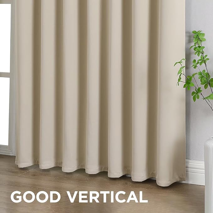 Joydeco Blackout Curtains 63 Inch Length 2 Panels Set, Thermal Insulated Long - Image 4