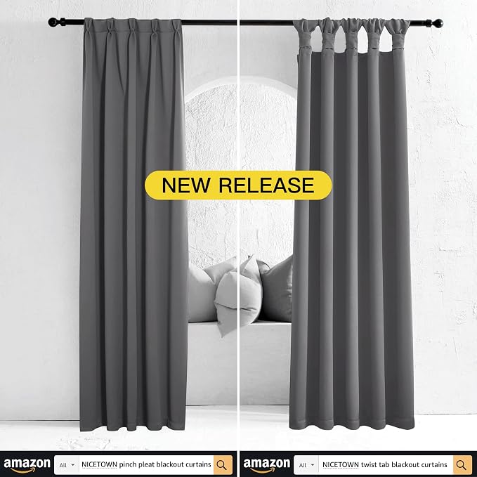 NICETOWN Thermal Insulated Blackout Curtains - Image 6