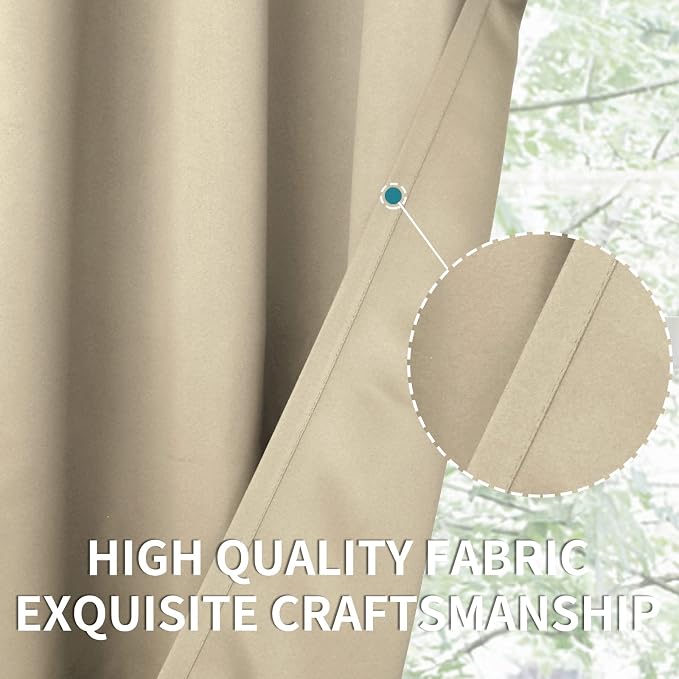 BGment Room Darkening Curtains 84 Inches Long - Image 7