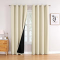ChrisDowa 100% Blackout Curtains 80 inch Long by ChrisDowa