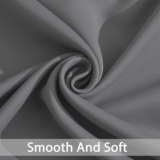 Yakamok Blackout Curtains Room Darkening Thermal Insulated Window Panels - Image 5