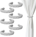 Ptwola 6 Pack Braided Curtain Tiebacks Boho Elegant Rustic Curtain Holdbacks by Unknown