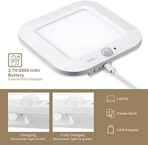 Rechargeable Motion Sensor Ceiling Light, Closet Light - Image 4
