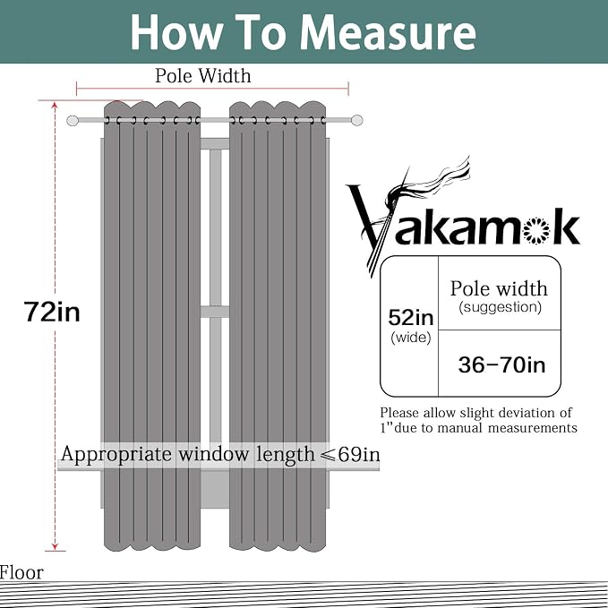 Yakamok Soft and Smooth Blackout Curtains - Image 7
