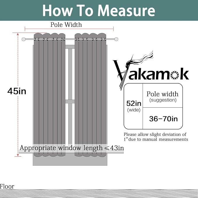 Yakamok Lilac Blackout Drapes for Bedroom - Image 6