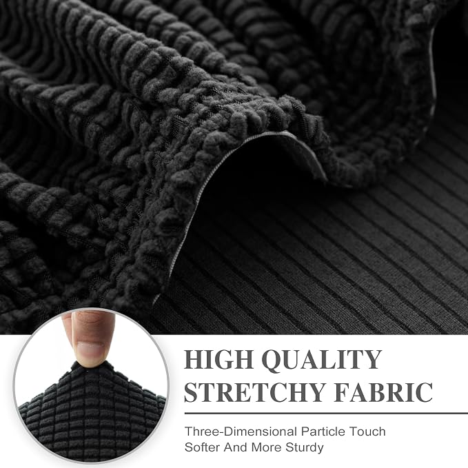 Couch Cushion Covers for Sectional Sofa L Shape Washable Separate Seat Chaise - Image 4