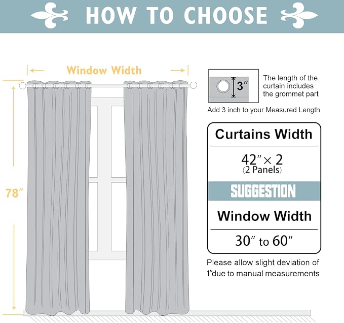 ChrisDowa 100% Blackout Curtains 78 inch Long - Image 6