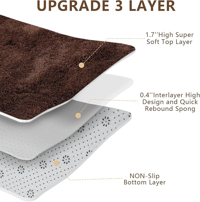 Shag Area Rugs for Bedroom Living Room, Indoor Carpet Nursery Rugs for Kids - Image 7