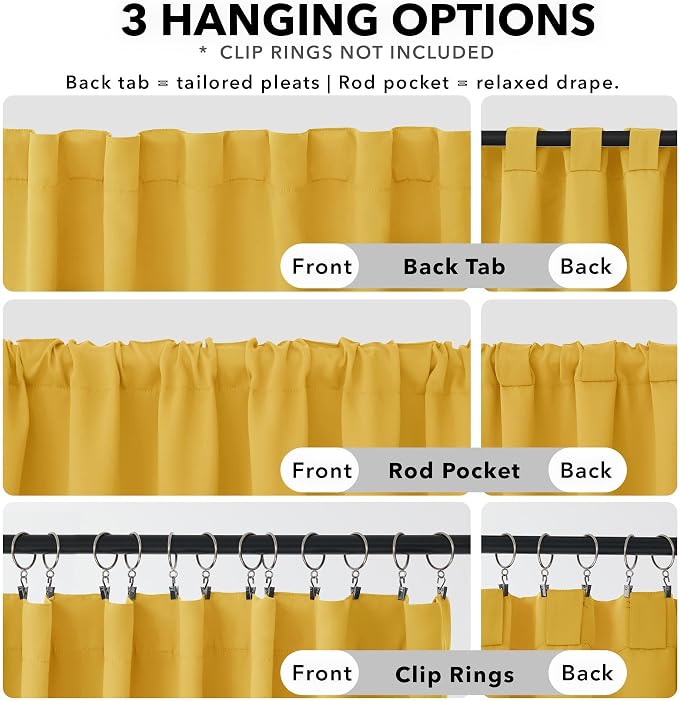 Deconovo Blackout Curtain Panels - Image 2