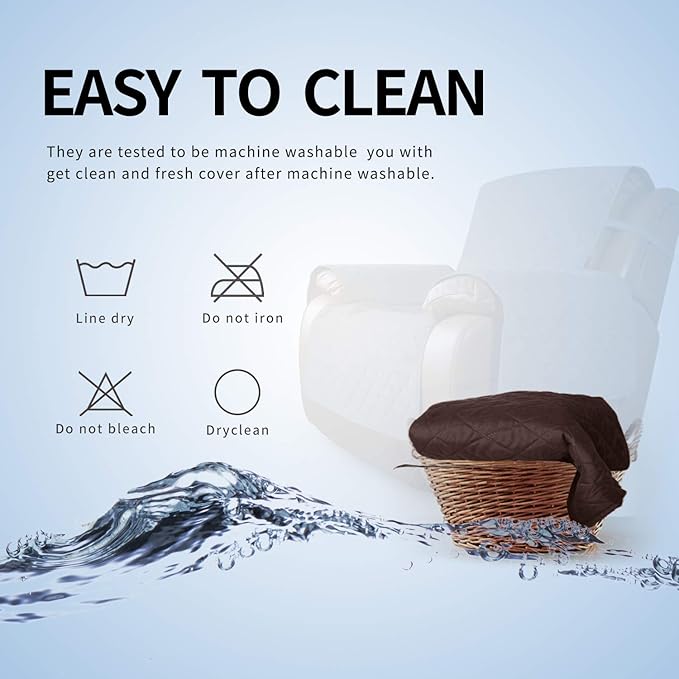 Easy-Going Oversized Recliner Cover Reversible Couch Cover Sofa Cover - Image 6