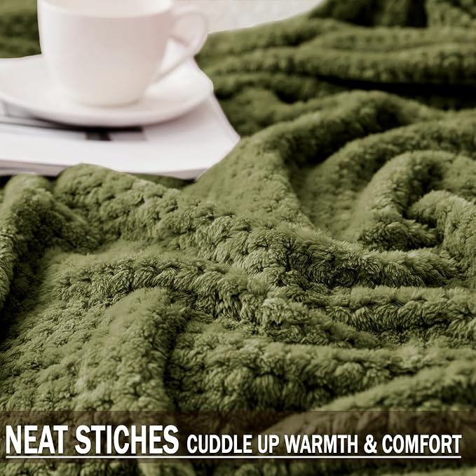 Exclusivo Mezcla Fleece Throw Blanket Extra Large, Super Soft and Warm Blankets - Image 4