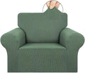 KEKUOU Stretch Single Sofa Slipcover 1 Piece Couch Sofa Cover Furniture by KEKUOU