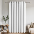 Joydeco Blackout Patio Sliding Door Curtains 108 Inches Long, Grommet Privacy by JOYDECO