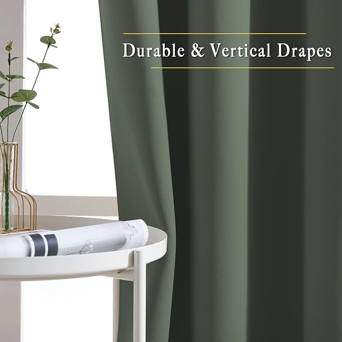 NICETOWN Blackout 102 inch Curtains - Image 5